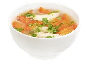 Los alimentos de una dieta suave deben ser húmedos y fáciles de comer.