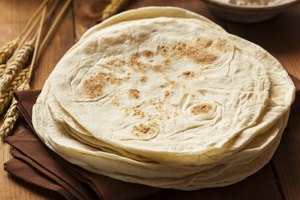 Tortillas de harina integral.