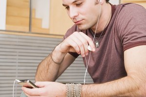 Reproductor de música portátil.