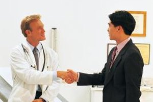 Comstock/Stockbyte/Getty Images Senior pharmaceutical sales consultants build and maintain relationships with doctors and health administrators.