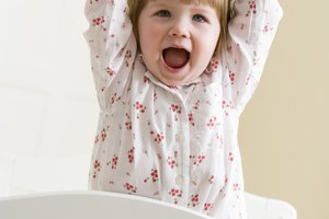 El grito de un niño puede significar que la está pasando bien.
