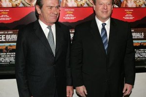 Peter Kramer/Getty Images Entertainment/Getty Images Actor Tommy Lee Jones and former U.S. vice president Al Gore were college roommates at Harvard College.