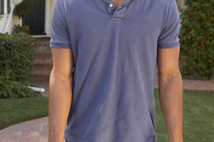 Man standing in front of a house