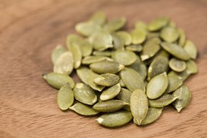 Las semillas de calabaza son alimentos nutritivos