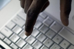 Un teclado de computadora.