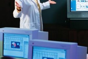 Comstock/Stockbyte/Getty Images Nursing education evaluation programs help to determine the suitability of students to specific courses.