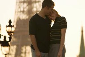 Photodisc/Photodisc/Getty Images As you work through the stages of intimacy, early passion may fade to a lasting feeling of contentment.