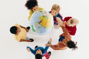 Stockbyte/Stockbyte/Getty Images Children from different cultural backgrounds should be encouraged to have respect for each other's differences.