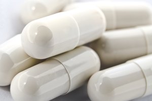Pastillas de probióticos.
