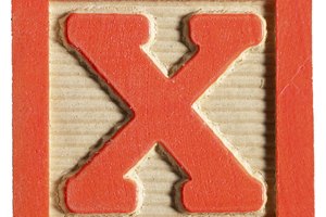 Marca el punto con una "X" en Microsoft Word.
