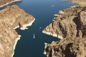 Lake Mead es una de las reservas más grandes del mundo.