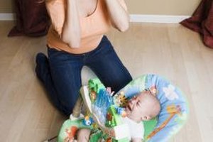 Jupiterimages/Creatas/Getty Images Giving support to a single mom is sometimes as easy as telling her to take a nap while you care for her new baby.