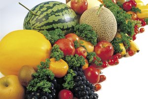 Las frutas coloridas y los veggetales ayudan a proteger tus ojos.