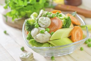 Opta por verduras al vapor.
