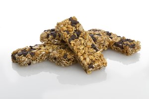 Imagen de algunas barras de cereal apiladas