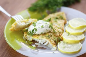 Tilapia al horno con brócoli.