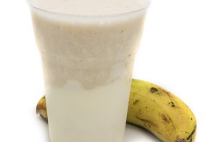 Batido de plátano.