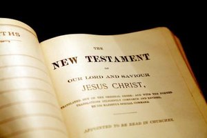 Jupiterimages/Photos.com/Getty Images The New Testament explains practical applications of Judeo-Christian morality found in Jewish scripture.