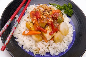 Una mezcla china frita.