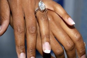 Stephen Shugerman/Getty Images Entertainment/Getty Images Today's artificial nails look much more natural and realistic than the nails made beginning in the '70s.