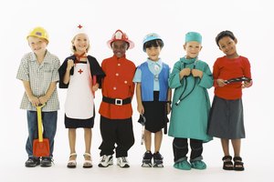 Muchos niños disfrutan aprender sobre los trabajos diferentes.