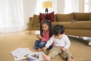 Recordatorio visual para niños de edad preescolar.