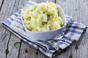 Bol de puré de papas.