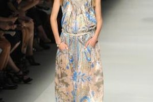 Pier Marco Tacca/Getty Images Entertainment/Getty Images A model shows off a flowing style that would make a statement at any resort at the Etro show at Milan's Spring 2014 Fashion Week.