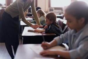 Ryan McVay/Photodisc/Getty Images A bachelor’s degree and completion of an approved teacher-training program certification is required for teaching.