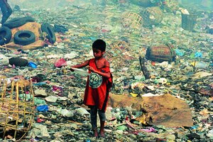 La pobreza no es algo que alcanza sólo a los niños de los países tercermundistas.