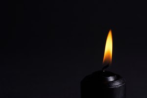 Las primeras mediciones de la intensidad de la luz, literalmente, utilizan velas como un estándar.