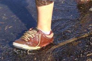 running shoes that can get wet