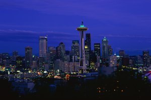 Seattle, Washington, cobra vida por la noche.