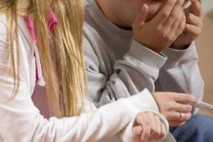 Jupiterimages/liquidlibrary/Getty Images Approximately 50 percent of women with anxiety and depression during pregnancy will have a partner experiencing the same.