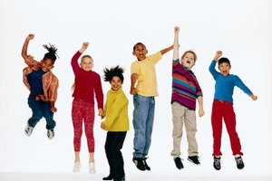 Stockbyte/Stockbyte/Getty Images Providing your child with opportunities to hang out with a diverse group of peers helps shape healthy attitudes about race.