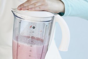 Batido de frutas y yogur.