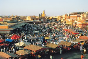 Prepárate para negociar en los mercados de Marrakech.