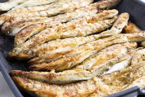 Anchoas a la parrilla.