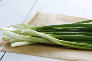 Cebollas verdes.
