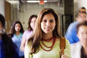 Jack Hollingsworth/Digital Vision/Getty Images Spanish-speaking English learners often struggle with grammatical concepts, such as homonyms, articles, negation and prepositions.