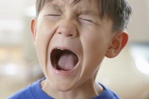 Thomas Northcut/Photodisc/Getty Images A 2-year-old having a temper tantrum is emotionally age-appropriate and not a sign of abnormal emotional behavior.