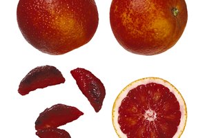 Las naranjas de sangre son similares a las naranjas comunes pero son menos ácidas.