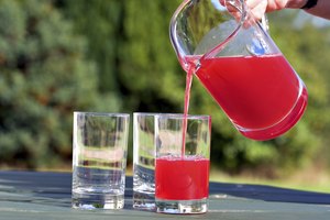 El jugo puro de arándano sin azúcar es eficaz.