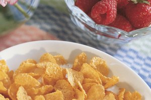 Los copos de maíz son una buena fuente de vitamina B6.