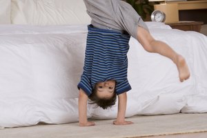La vertical de tu hijo, en realidad es un giro frontal.