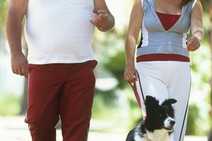 Pasear al perro puede combinar el ejercicio con una tarea agradable.