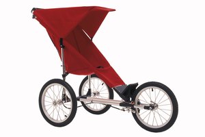 Opta por un cochecito para correr para un viaje seguro.