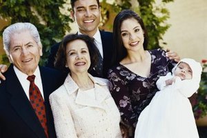 Digital Vision./Digital Vision/Getty Images For Episcopalians, infant baptism symbolizes God's free grace; requiring nothing in return from his children.