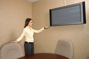Un ejemplo de TV plana