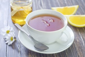 Té de manzanilla.